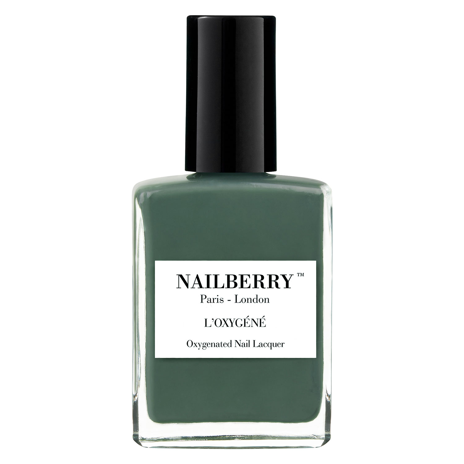 NAILBERRY NAIL LACQUER VIVA LA VEGAN - OXY DARK KHAKI