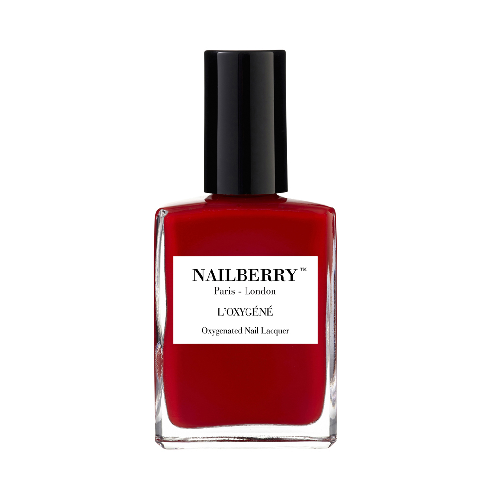 NAILBERRY NAIL LACQUER ROUGE - OXY BRIGHT RED