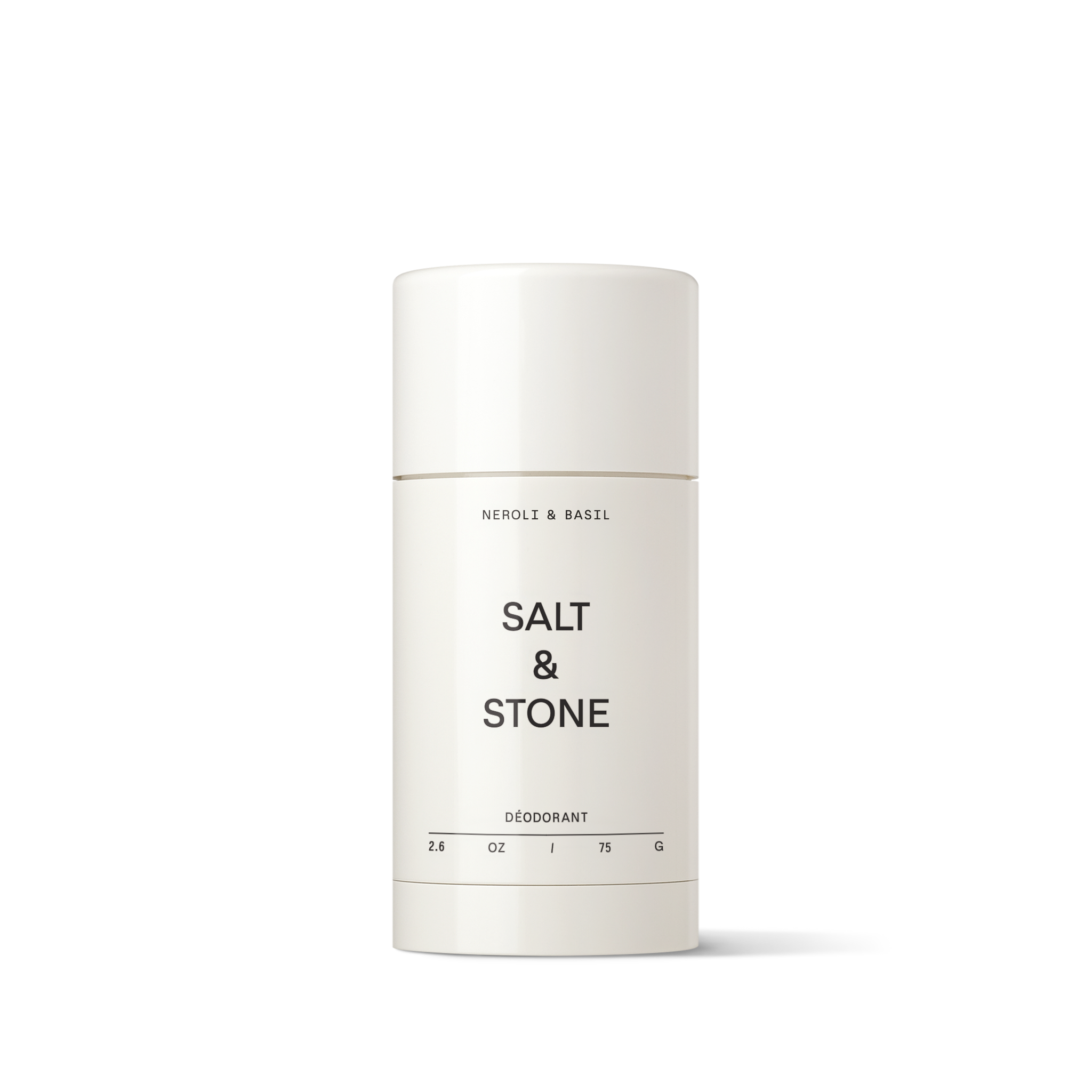 SALT & STONE NATURAL DEODORANT NEROLI & BASIL - EXTRA STRENGTH