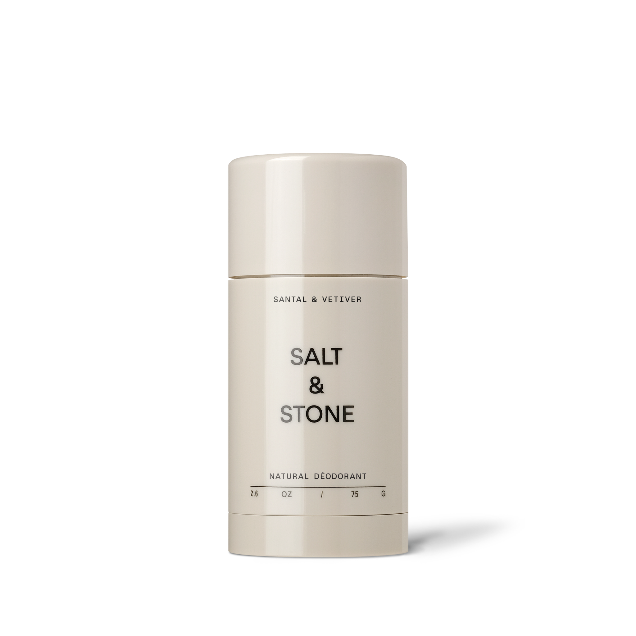 SALT & STONE NATURAL DEODORANT SANTAL & VETIVER - EXTRA STRENGTH