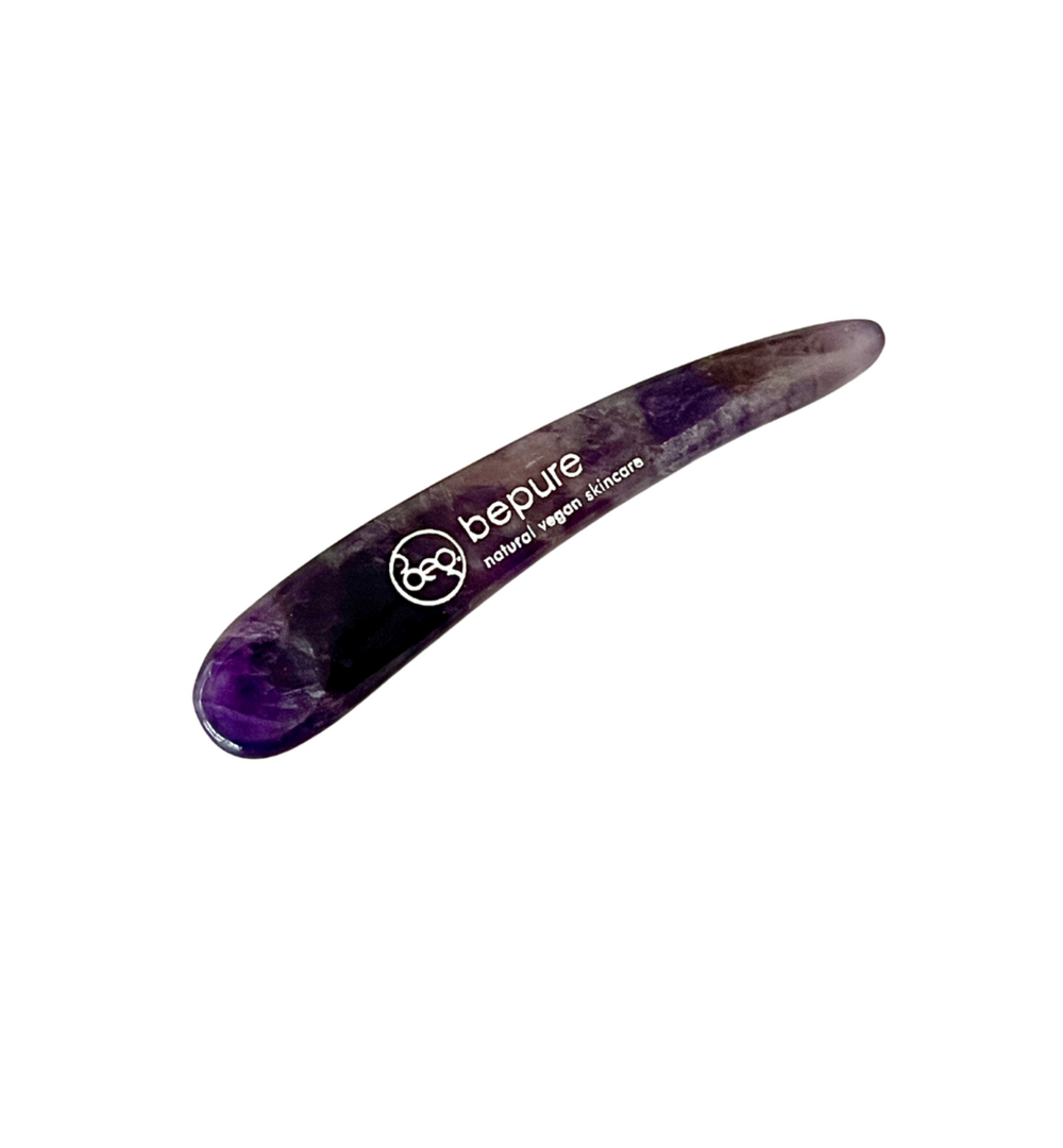 BEPURE AMETHYST FACE TOOL - QUARZ SPATEL & MASSAGE