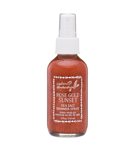 SALE - CAPTAIN BLANKENSHIP ROSE GOLD SEA SALT SHIMMER SPRAY