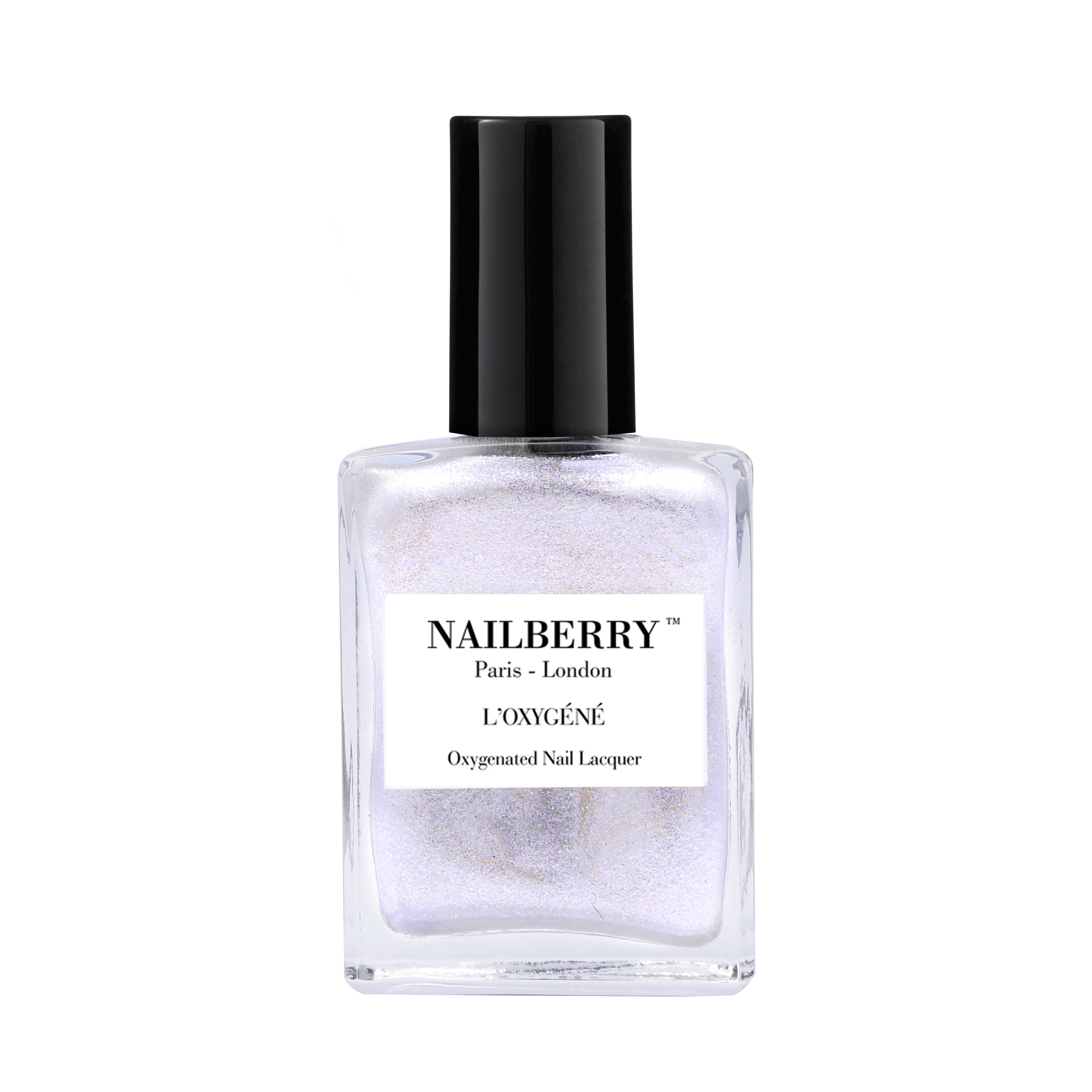 NAILBERRY NAIL LACQUER STAR DUST - OXY GLITTER / IRIDESCENT FINE