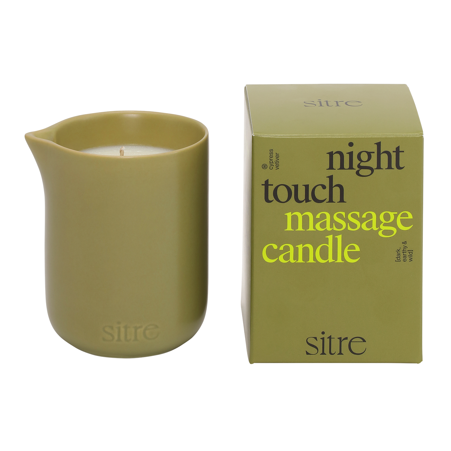 SITRE NIGHT TOUCH MASSAGE CANDLE